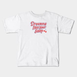 Dreaming into your sleep Kids T-Shirt